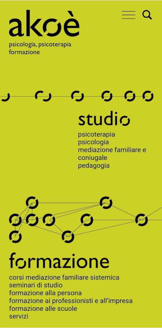 sviluppo sito studio psicologia e formazione